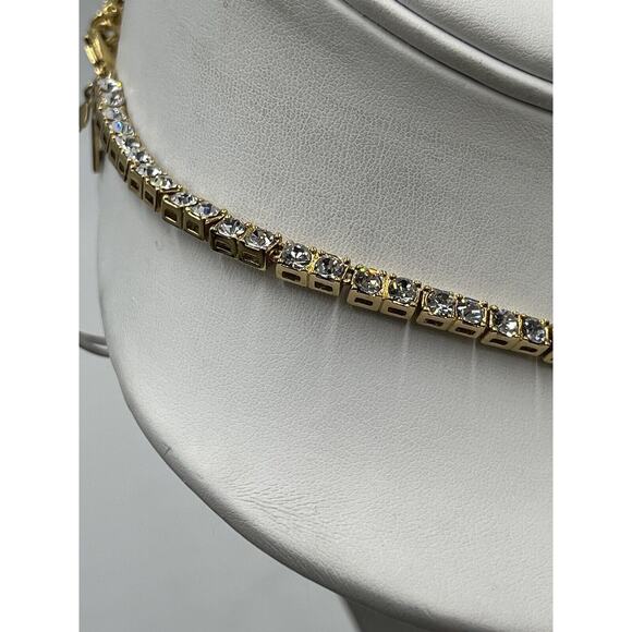 KATE SPADE NEW YORK "Draped Jewels" Blush MultiShaped Clear Rhinestone Necklace - Picture 11 of 16